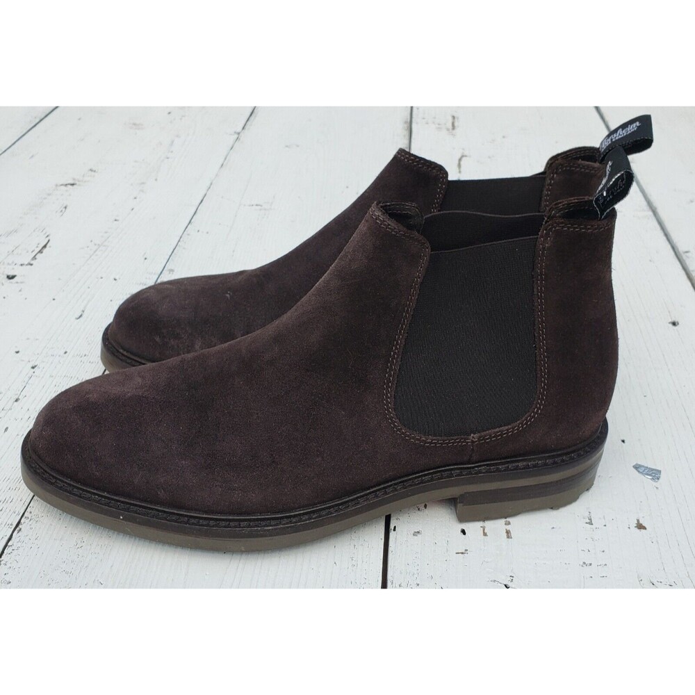 Florsheim Shoe Company Suede Boot Shoes Men's Size 8 Leather Brown NEW - Picture 1 of 4